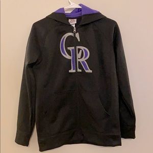 Colorado Rockies Zip Up Jacket